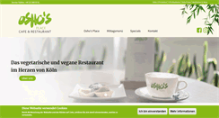 Desktop Screenshot of oshosplace.de